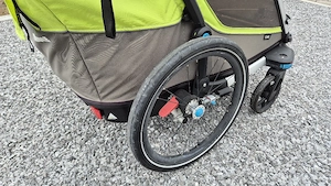 Thule Fahrradanhänger CAB2 chartreuse Bild 8