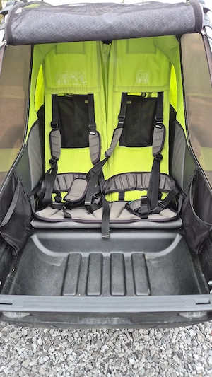 Thule Fahrradanhänger CAB2 chartreuse Bild 9