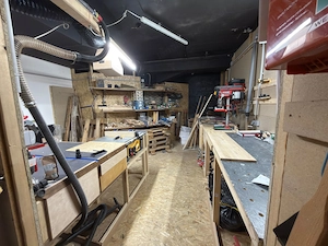 Lagerraum bzw. Holz-Werkstatt, Hobbyraum... Bild 5