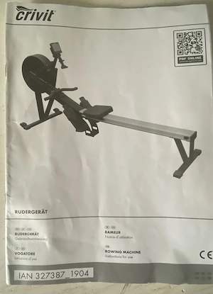 Crivit Rudergerät  Bild 2