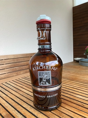 Bierflasche 2 Liter "Kirchbräu" Bild 2