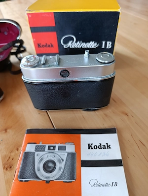 Kodak Retinette 1B - antikes Stück aber in gutem Zustand -  Sammler Bild 4