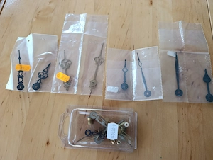 Uhrenzeiger Sammlung neu - Firma Selva Uhrenbestandteile Bild 2