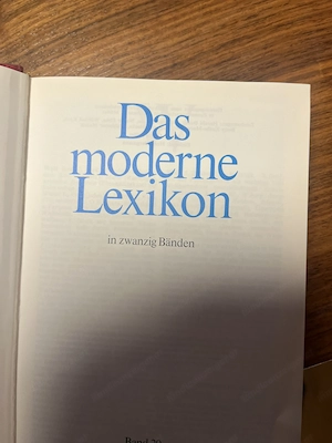 BERTELSMANN - Das moderne Lexikon in 20 Bänden -  und anderes - gesamt nur   15,-- Bild 4