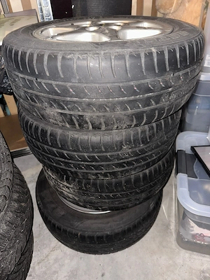 Sommerreifen auf Aluminium Felgen  Bild 3