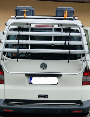 VW T5 original Logo Heckträger - beschädigt Bild 2