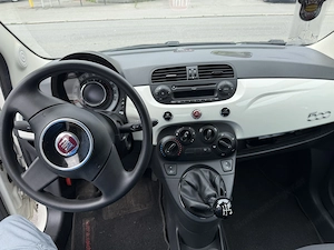 Fiat 500 C weiss achtfach bereift ALU   Stahl Bild 4