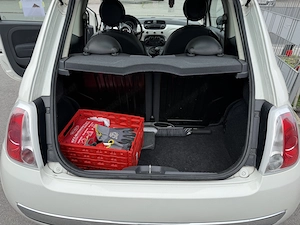 Fiat 500 C weiss achtfach bereift ALU   Stahl Bild 9