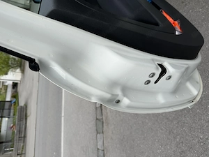 Fiat 500 C weiss achtfach bereift ALU   Stahl Bild 6