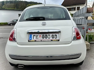Fiat 500 C weiss achtfach bereift ALU   Stahl Bild 3
