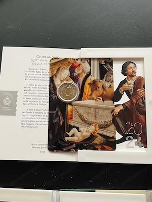 2  Gedenkmünzen Set San Marino Andorra Coincards Sammlung Folder TOP Zustand Bild 8