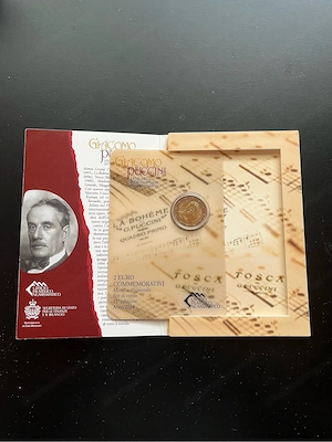 2  Gedenkmünzen Set San Marino Andorra Coincards Sammlung Folder TOP Zustand Bild 7