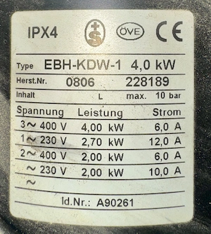 Warmwasserboiler 200l zu verkaufen Bild 3