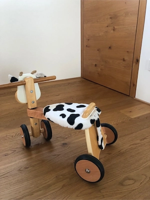 Rutscher - Kuh schwarz weiss Bild 2