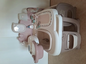 Puppen Spielstation, Küche, Badewanne mit Bett Bild 3