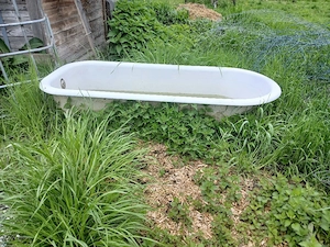 Badewanne aus Guss Bild 2