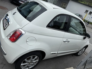 Fiat 500 C weiss achtfach bereift ALU   Stahl Bild 10