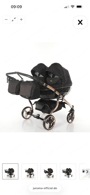 Junama Doppelkinderwagen