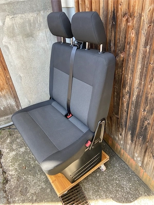 Doppelsitzbank VW T6.1 Transporter,  Bild 4