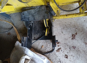 John Deere Rasentraktor Schneefräse Bild 4