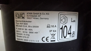 Gartenhäcksler O.K. Bio 2500 Bild 6