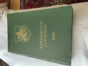 Lustenauer Adressbuch verschiedene Ausgaben