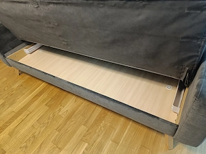 3-er Sofa aufklappbar Bild 3