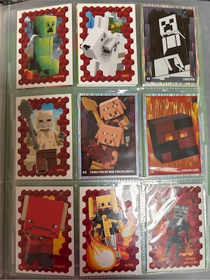 Tausche! Lego MINECRAFT Sammelkarten Serie 3 Bild 2