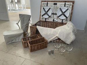 Picknickkorb für 4 Personen - NEU Bild 4
