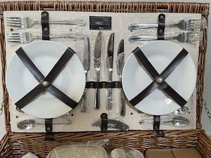 Picknickkorb für 4 Personen - NEU Bild 3