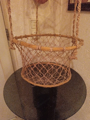 Blumen Ampel 3 teilig Bild 2