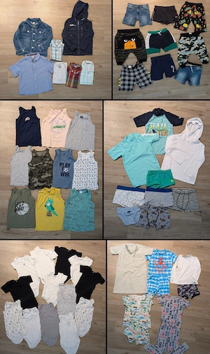 Kleiderpaket Sommer Junge Gr. 98-104 Top Zustand