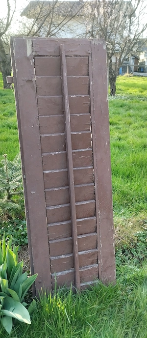  Alte Fensterladen aus Holz für Deko Bild 2