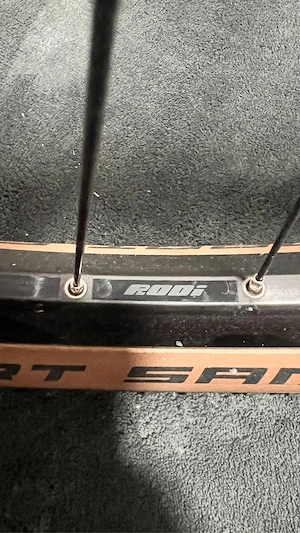 Fahrrad Felge Cube Vorderrad Shimano Nabe, Schwalbe Reifen Bild 6