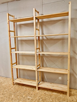 Ivar (Ikea) Doppelregal H 226 cm - B 174 cm - T 30 cm Bild 2