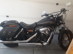 Motorrad Street Bob 2014   30000 km Service gepflegt  Bild 2