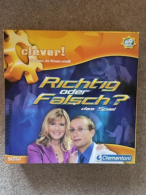 Richtig oder Falsch - Das Spiel zur Show Clever!