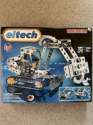 Metallbaukasten Baufahrzeuge ab 8 Jahren