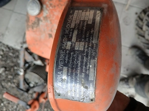 Agria 4000 Bodenfräse