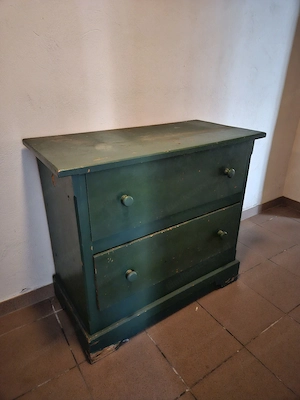 Komode mit 2 Schubladen  Bild 3