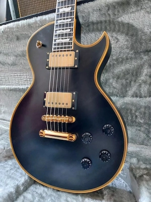 ESP Eclipse I CTM Volle Dicke Vintage Schwarz 2010 Bild 2