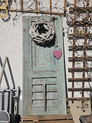 Vintage Deko Fensterläden Bild 2