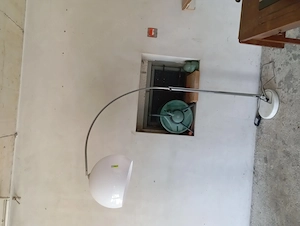 Designer Stehlampe Bogenlampe