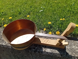 Messing Pfanne Messingpfanne  Bild 3