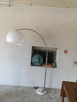 Designer Stehlampe Bogenlampe