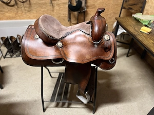 Breiter Westernsattel   15 Zoll   gebraucht Bild 6