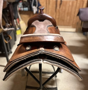 Breiter Westernsattel   15 Zoll   gebraucht Bild 5