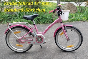 Kinderfahrrad 18"