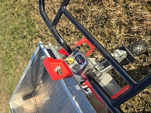 TeMax Elektro Transportwagen für Profis mit Sitzanhänger Bild 9