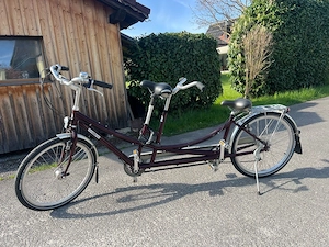 Tandem Fahrrad Bild 5